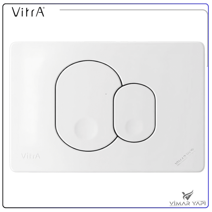 426910YP22222 426910YP VitrA Kumanda Paneli 3/6 Beyaz (Ön kısım) - Görsel 1