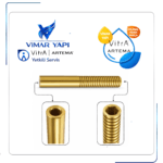 A2584040YP Ankastre Stop valf uzatma sarı İç - Görsel 3