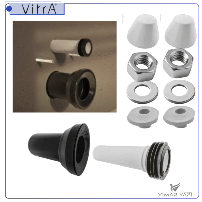 437580YP Asma Klozet Düz Boru Seti - Görsel 2