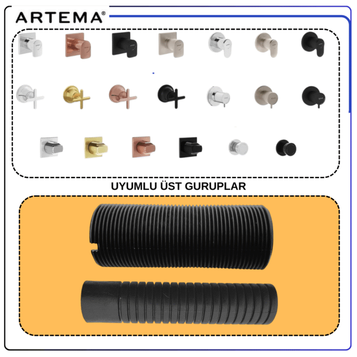 A33419YP Ankastre Taharet Vana Uzatması - Görsel 5