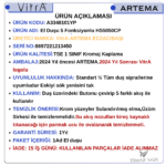 A3348101YP  El Duşu 5F HS5050CP 5 Fonksiyon - Görsel 4