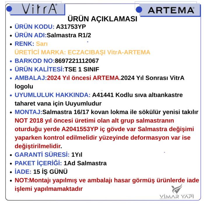 A31753YP Grup Salmastra R1/2-180D - Görsel 5