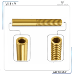 A2584040YP Ankastre Stop valf uzatma sarı İç