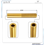 A2584040YP Ankastre Stop valf uzatma sarı İç - Görsel 2