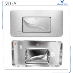 790-5085 Tek Basmalı Mat Krom Kumanda paneli (Set) - Görsel 6