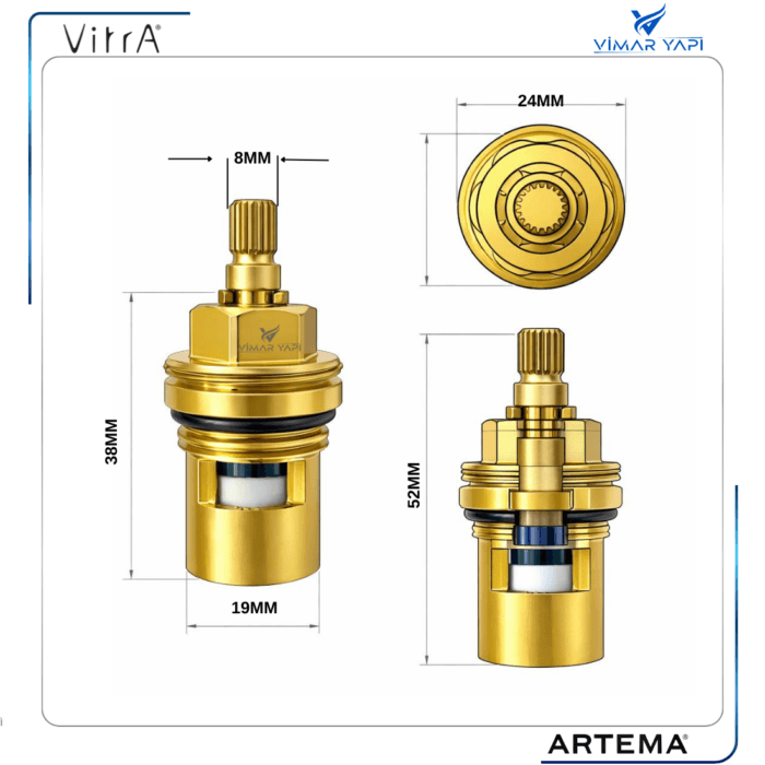 A31753YP Grup Salmastra R1/2-180D - Görsel 2