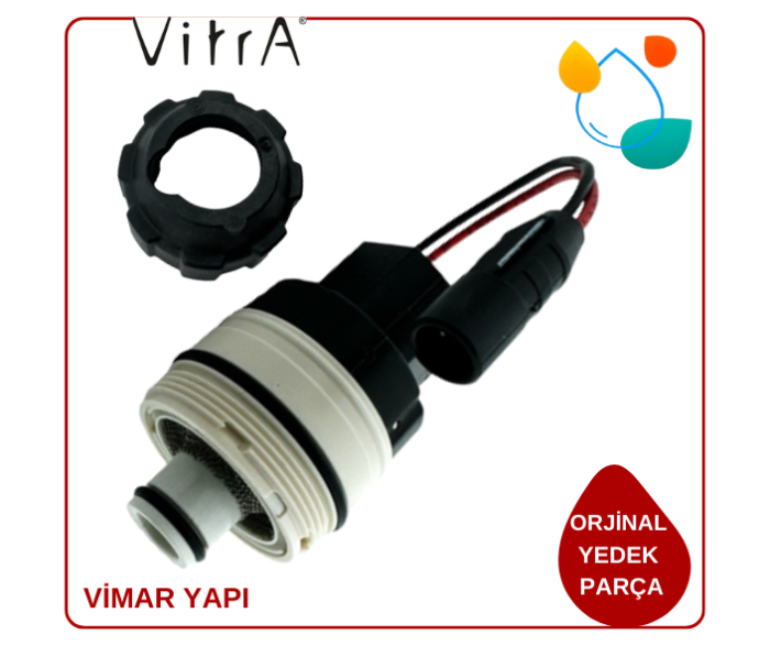 431263YP1TE VitrA Pisuvar Yeni Selenoid ve Sıkma Somunu - Görsel 3