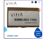 6398L003-7205 VitrA Seramik Tapalı Sifon Beyaz Üst grup - Görsel 5