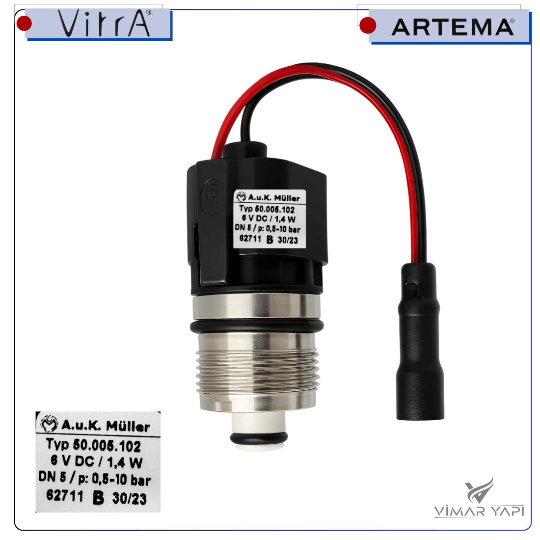 GÜNCEL TASARIM (1100 x 1100 piksel) (19) A24822YP Fotoselli Lavabo Bat Selenoid valf A:K Eski Seri - Görsel 1