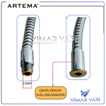 A3037001YP Eviye Bataryası  Gr. Spiral L=150 Cm Eski seri - Görsel 2