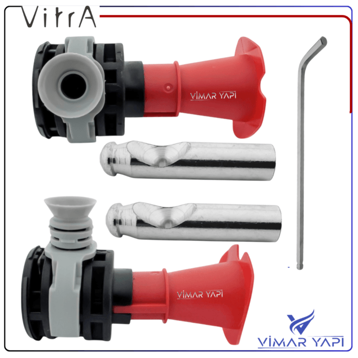 316564YP1TE VitrA Yeni Seri Asma Klozet Montaj Seti - Görsel 1