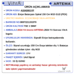 A3343001 Eviye Bataryası Spiral 150 Cm M15 G1/2 (PEX) - Görsel 5