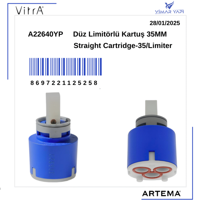 A22640YP  35MM Düz Kartuş Kerox - Görsel 5