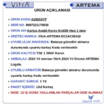 A25653YP 40mm Ayaklı Kartuş-Kerox Kn40B Hws 1 Step - Görsel 4