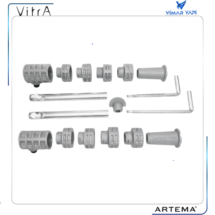 310892YP1TE Asma Klozet Kolay Montaj Seti 135mm - Görsel 3
