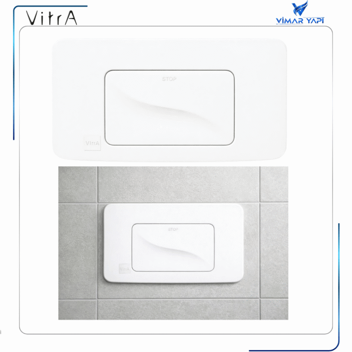 426238YP VitrA Kumanda Panel Beyaz Ön Kısım - Görsel 3