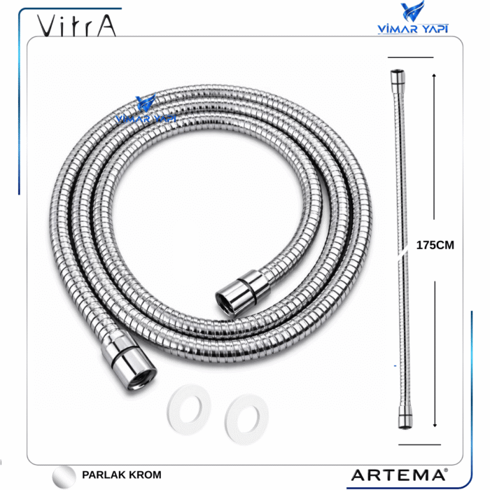 A3640401YP Duş Spiral G1/2 L=175 Cm - Görsel 4