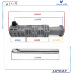 310892YP1TE Asma Klozet Kolay Montaj Seti 135mm - Görsel 2