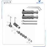 310892YP1TE Asma Klozet Kolay Montaj Seti 135mm - Görsel 6