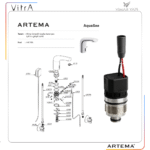 A24822YP Fotoselli Lavabo  Bat Selenoid valf A:K Eski Seri - Görsel 3