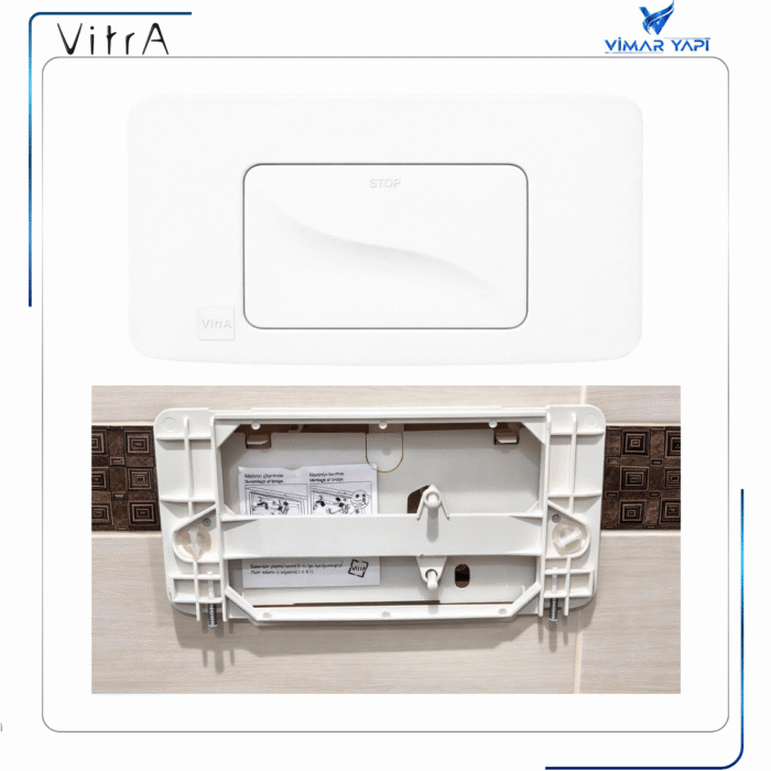 426238YP VitrA Kumanda Panel Beyaz Ön Kısım - Görsel 2