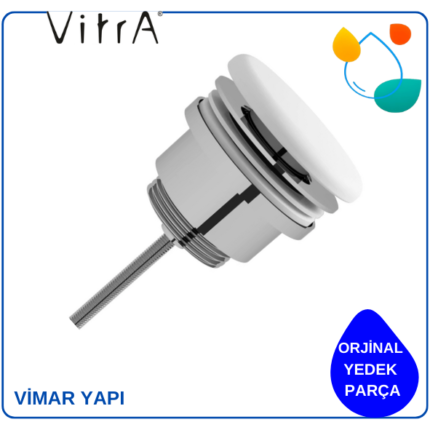 6398L003-7205 VitrA Seramik Tapalı Sifon Beyaz Üst grup