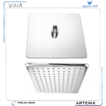 A3308001YP A45632STA Square Duş Başlığı, (28X28) - Görsel 2