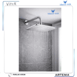 A3308001YP A45632STA Square Duş Başlığı, (28X28) - Görsel 3