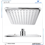 A3308001YP A45632STA Square Duş Başlığı, (28X28)