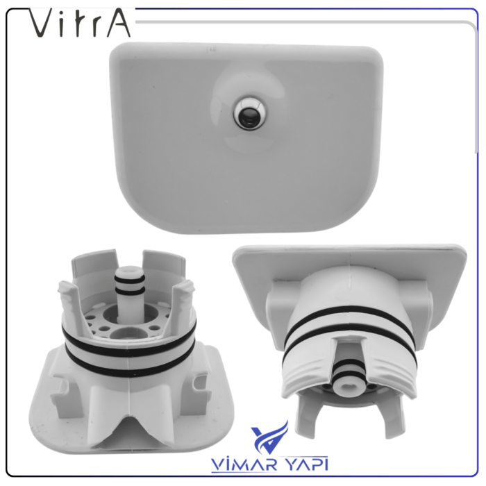 325230YP1TE  VitrA Rim-ex Taharet Rozet Seti - Görsel 6