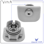 6393L003-7310 Vitra Rim-ex Yeni Rozet Seramik - Görsel 5