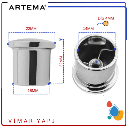 A2517501YP Duş Kumanda Volanı
