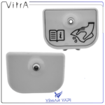 325230YP1TE  VitrA Rim-ex Taharet Rozet Seti - Görsel 5