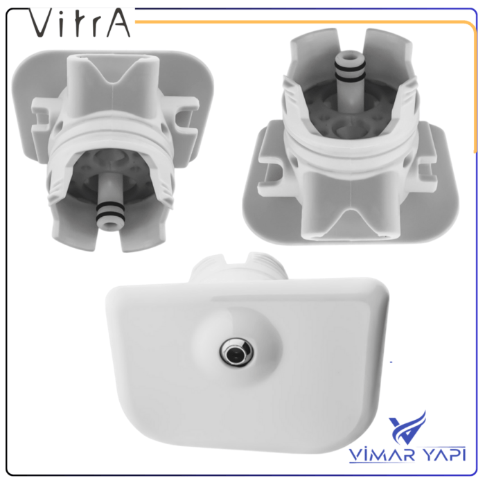 325230YP1TE  VitrA Rim-ex Taharet Rozet Seti - Görsel 7