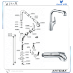 A2294101YP  El Duş Başlığı Roxy - Görsel 3