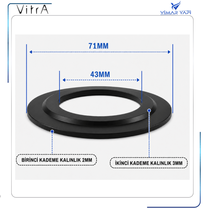 429545YP1TE M50 Boşaltma Grubu Contası - Görsel 4