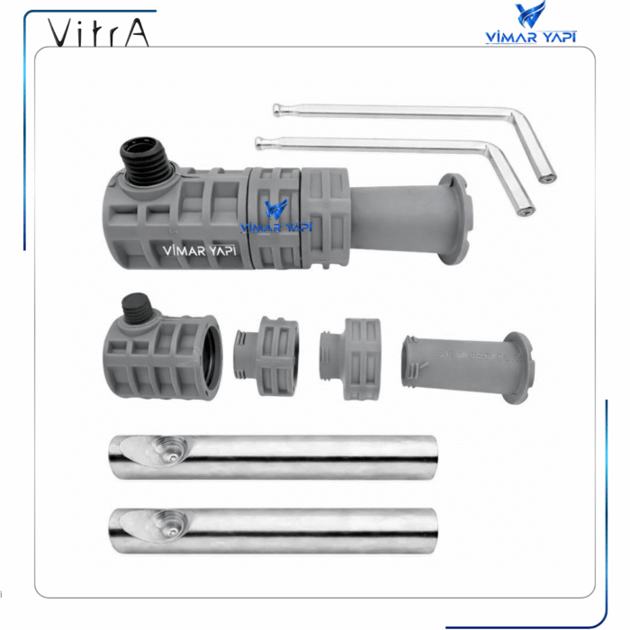310891YP1TE Asma Klozet Kolay Montaj Seti 105mm - Görsel 5
