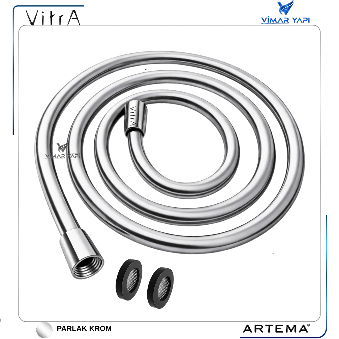 A3351401YP Duş Spiral Chromolux 175 Cm (ACS)