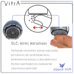 A24809YP Yerine-A25218YP Perlatör M24x1-C Cache SLC - Görsel 2