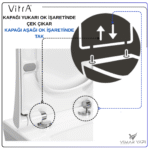 316042YP1TE VitrA-Orumcekli_Kolay_Sok-Tak_Ment_Seti-YP - Görsel 6