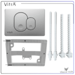 711-1085 VitrA Kumanda Paneli Mat Krom - Görsel 2