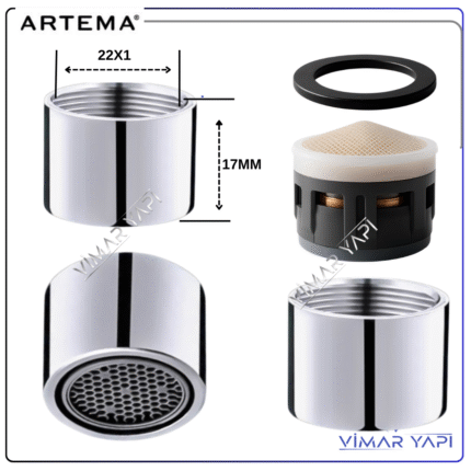A3304701YP ARTEMA Gr perlatör M22x1 5 litre İçten dişli
