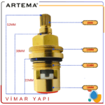 A31328YP ARTEMA-Salmastra 90D/Sola Kapa (5515)