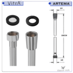 A3342101YP Duş Spiral Chromolux-150 Cm (ACS) - Görsel 2