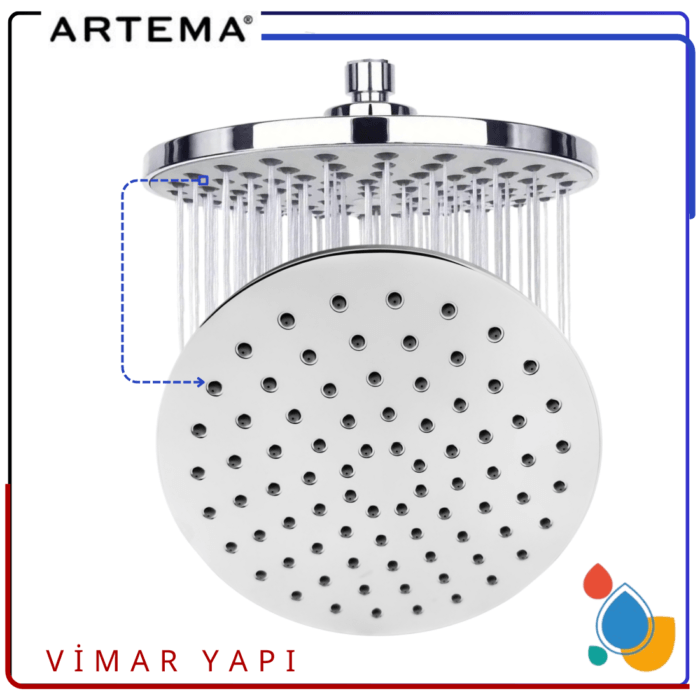 GÜNCEL TASARIM (1100 x 1100 piksel) (2) A3364001YP ARTEMA Tepe Duşu MDS 20X20 - Görsel 1