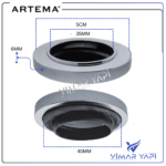 A31229YP ARTEMA Gr.Rozet Rozet+O Ring. - Görsel 2