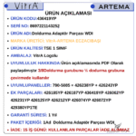 436419YP VitrA WDI Doldurma Adaptör parçası - Görsel 4