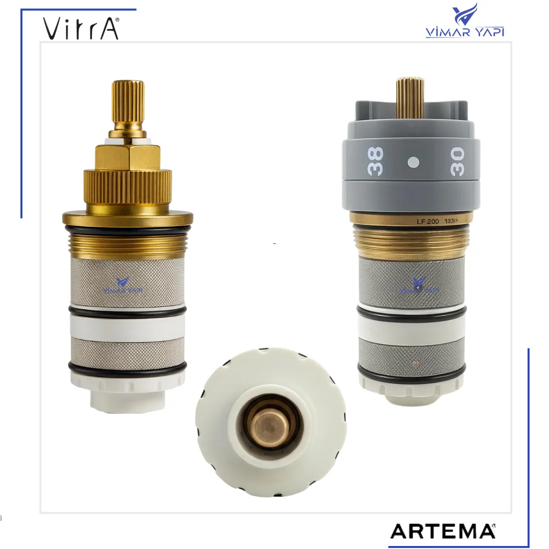 A31795YP  Termostatik Kartuş Kerox Te 2