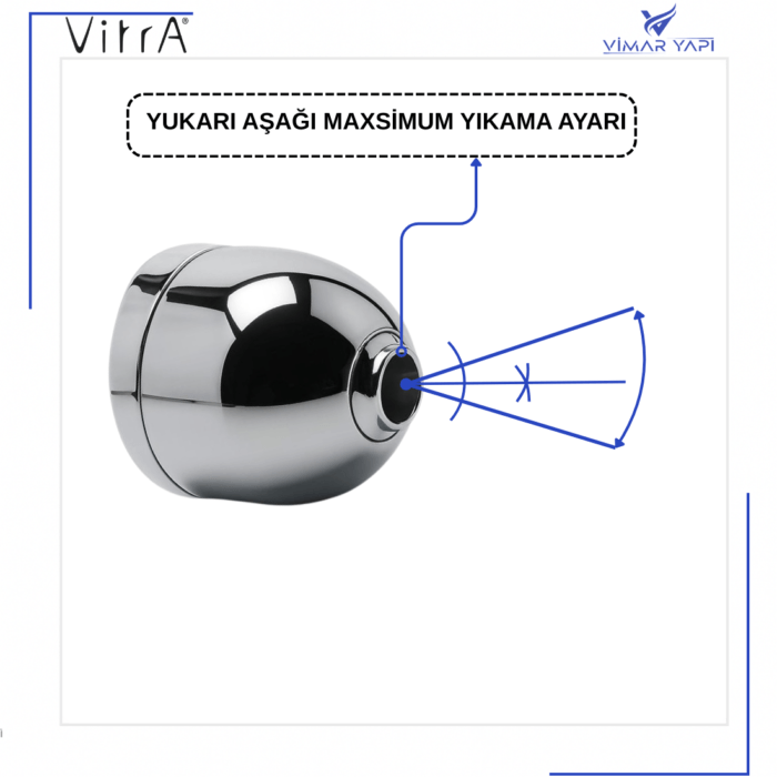 311465YP1TE Taharet Ucu Fıskiye Ayarlı Kromaj (TK8°) - Görsel 7
