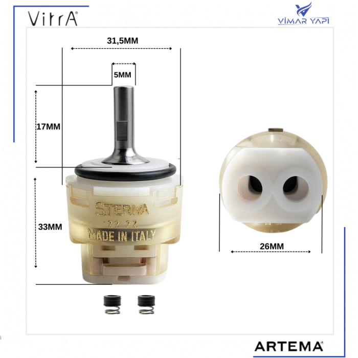 A23133YP Joystick Kartuş Cbr Kar.Stsr St123 - Görsel 2
